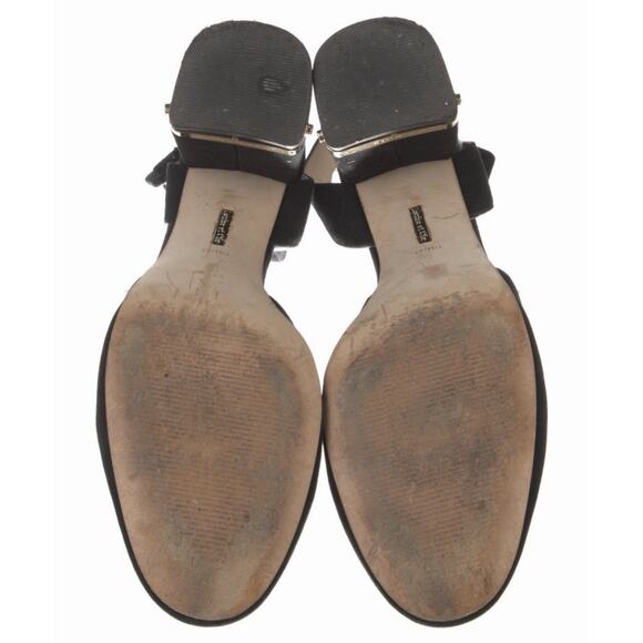 Louise Et Cie Ines Ankle Strap Pump Bla Me Suede Sz 11 - Picture 5 of 5